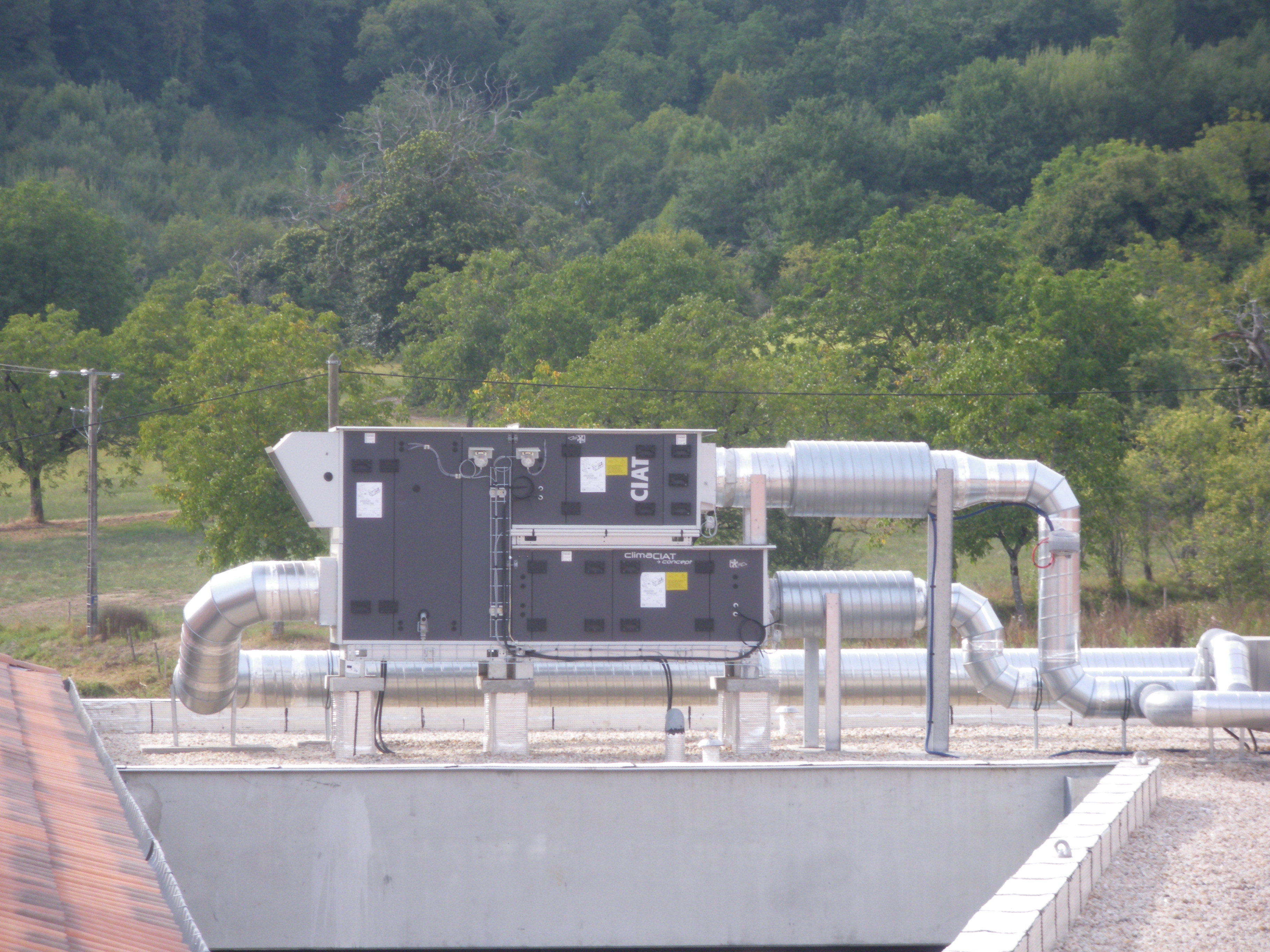 Centrale de traitement d'air CIAT - EHPAD Vayrac